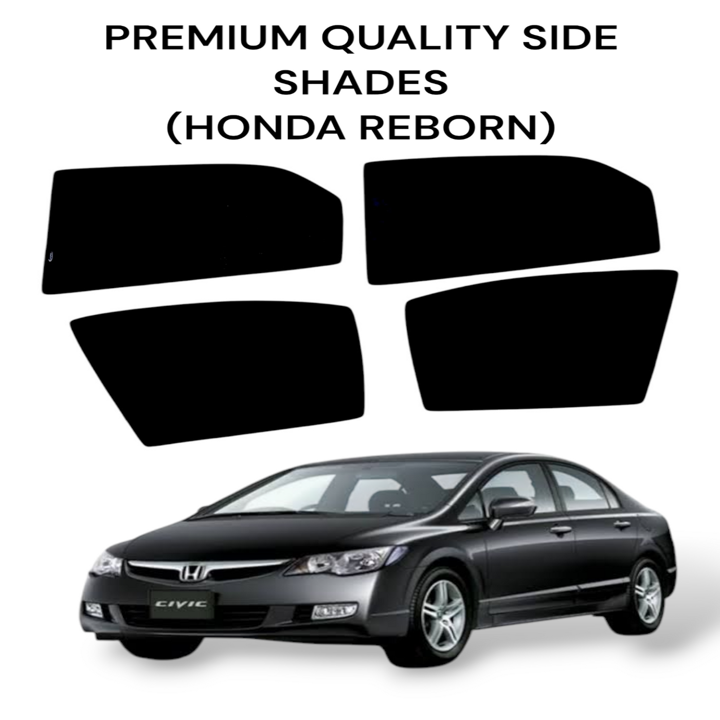 H-Civic Premium Side Shades