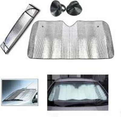 Premium Silver Car Front Sunshade